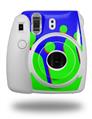 WraptorSkinz Skin Decal Wrap compatible with Fujifilm Mini 8 Camera Drip Blue Green Red (CAMERA NOT INCLUDED)