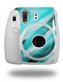 WraptorSkinz Skin Decal Wrap compatible with Fujifilm Mini 8 Camera Paint Blend Teal (CAMERA NOT INCLUDED)