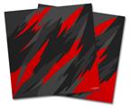 Vinyl Craft Cutter Designer 12x12 Sheets Jagged Camo Red - 2 Pack