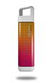 Skin Decal Wrap for Clean Bottle Square Titan Plastic 25oz Faded Dots Hot Pink Orange (BOTTLE NOT INCLUDED)