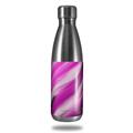 Skin Decal Wrap for RTIC Water Bottle 17oz Paint Blend Hot Pink (BOTTLE NOT INCLUDED)