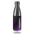 Skin Decal Wrap for RTIC Water Bottle 17oz Jagged Camo Purple (BOTTLE NOT INCLUDED)