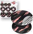 Decal Style Vinyl Skin Wrap 3 Pack for PopSockets Jagged Camo Pink (POPSOCKET NOT INCLUDED)