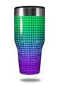 Skin Decal Wrap for Walmart Ozark Trail Tumblers 40oz - Faded Dots Purple Green (TUMBLER NOT INCLUDED)
