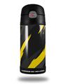 Skin Decal Wrap for Thermos Funtainer 12oz Bottle Jagged Camo Yellow (BOTTLE NOT INCLUDED)