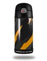 Skin Decal Wrap for Thermos Funtainer 12oz Bottle Jagged Camo Orange (BOTTLE NOT INCLUDED)