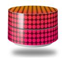Skin Decal Wrap for Google WiFi Original Faded Dots Hot Pink Orange (GOOGLE WIFI NOT INCLUDED)