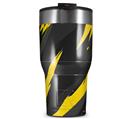 WraptorSkinz Skin Wrap compatible with 2017 and newer RTIC Tumblers 30oz Jagged Camo Yellow (TUMBLER NOT INCLUDED)