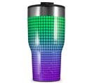 WraptorSkinz Skin Wrap compatible with 2017 and newer RTIC Tumblers 30oz Faded Dots Purple Green (TUMBLER NOT INCLUDED)