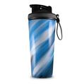 Skin Wrap Decal for IceShaker 2nd Gen 26oz Paint Blend Blue (SHAKER NOT INCLUDED)