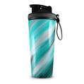 Skin Wrap Decal for IceShaker 2nd Gen 26oz Paint Blend Teal (SHAKER NOT INCLUDED)