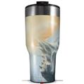 Skin Wrap Decal for 2017 RTIC Tumblers 40oz Ice Land (TUMBLER NOT INCLUDED)