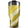 Skin Wrap Decal for 2017 RTIC Tumblers 40oz Paint Blend Yellow (TUMBLER NOT INCLUDED)