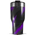Skin Wrap Decal for 2017 RTIC Tumblers 40oz Jagged Camo Purple (TUMBLER NOT INCLUDED)