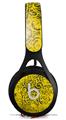 WraptorSkinz Skin Decal Wrap compatible with Beats EP Headphones Folder Doodles Yellow Skin Only HEADPHONES NOT INCLUDED