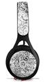 WraptorSkinz Skin Decal Wrap compatible with Beats EP Headphones Folder Doodles White Skin Only HEADPHONES NOT INCLUDED