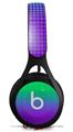 WraptorSkinz Skin Decal Wrap compatible with Beats EP Headphones Faded Dots Purple Green Skin Only HEADPHONES NOT INCLUDED
