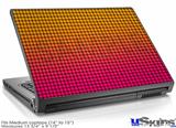 Laptop Skin (Medium) - Faded Dots Hot Pink Orange