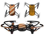 Skin Decal Wrap 2 Pack for DJI Ryze Tello Drone Paint Blend Orange DRONE NOT INCLUDED