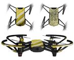 Skin Decal Wrap 2 Pack for DJI Ryze Tello Drone Paint Blend Yellow DRONE NOT INCLUDED