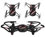 Skin Decal Wrap 2 Pack for DJI Ryze Tello Drone Jagged Camo Pink DRONE NOT INCLUDED