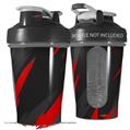 Decal Style Skin Wrap works with Blender Bottle 20oz Jagged Camo Red (BOTTLE NOT INCLUDED)