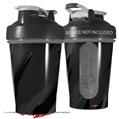 Decal Style Skin Wrap works with Blender Bottle 20oz Jagged Camo Black (BOTTLE NOT INCLUDED)