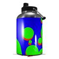 Skin Decal Wrap for 2017 RTIC One Gallon Jug Drip Blue Green Red (Jug NOT INCLUDED) by WraptorSkinz