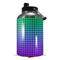 Skin Decal Wrap for 2017 RTIC One Gallon Jug Faded Dots Purple Green (Jug NOT INCLUDED) by WraptorSkinz