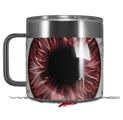 Skin Decal Wrap for Yeti Coffee Mug 14oz Eyeball Red - 14 oz CUP NOT INCLUDED by WraptorSkinz
