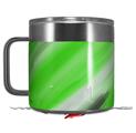 Skin Decal Wrap for Yeti Coffee Mug 14oz Paint Blend Green - 14 oz CUP NOT INCLUDED by WraptorSkinz