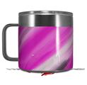 Skin Decal Wrap for Yeti Coffee Mug 14oz Paint Blend Hot Pink - 14 oz CUP NOT INCLUDED by WraptorSkinz