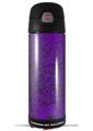 Skin Decal Wrap for Thermos Funtainer 16oz Bottle Folder Doodles Purple (BOTTLE NOT INCLUDED) by WraptorSkinz