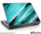 Laptop Skin (Small) - Paint Blend Teal