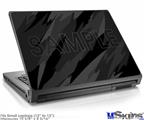 Laptop Skin (Small) - Jagged Camo Black