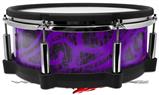 Skin Wrap works with Roland vDrum Shell PD-140DS Drum Folder Doodles Purple (DRUM NOT INCLUDED)