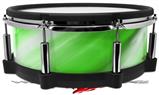 Skin Wrap works with Roland vDrum Shell PD-140DS Drum Paint Blend Green (DRUM NOT INCLUDED)