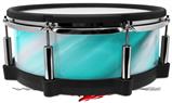 Skin Wrap works with Roland vDrum Shell PD-140DS Drum Paint Blend Teal (DRUM NOT INCLUDED)
