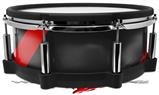 Skin Wrap works with Roland vDrum Shell PD-140DS Drum Jagged Camo Red (DRUM NOT INCLUDED)