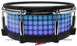Skin Wrap works with Roland vDrum Shell PD-140DS Drum Faded Dots Purple Green (DRUM NOT INCLUDED)