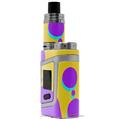 Skin Decal Wrap for Smok AL85 Alien Baby Drip Purple Yellow Teal VAPE NOT INCLUDED