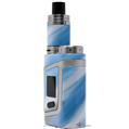Skin Decal Wrap for Smok AL85 Alien Baby Paint Blend Blue VAPE NOT INCLUDED