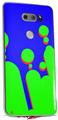 Skin Decal Wrap for LG V30 Drip Blue Green Red
