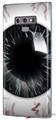 Decal style Skin Wrap compatible with Samsung Galaxy Note 9 Eyeball Black