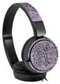 Decal style Skin Wrap for Sony MDR ZX110 Headphones Folder Doodles Lavender (HEADPHONES NOT INCLUDED)