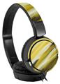 Decal style Skin Wrap for Sony MDR ZX110 Headphones Paint Blend Yellow (HEADPHONES NOT INCLUDED)