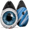 Skin Decal Wrap 2 Pack compatible with Suorin Drop Eyeball Blue VAPE NOT INCLUDED