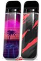 Skin Decal Wrap 2 Pack for Smok Novo v1 Synth Beach VAPE NOT INCLUDED