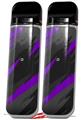 Skin Decal Wrap 2 Pack for Smok Novo v1 Jagged Camo Purple VAPE NOT INCLUDED