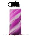 Skin Wrap Decal compatible with Hydro Flask Wide Mouth Bottle 32oz Paint Blend Hot Pink (BOTTLE NOT INCLUDED)